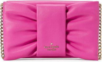 Kate Spade New York Kate Spade New York Millie Bow Flap Leather Crossbody