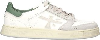 Premiata Quinnd 8210 - Dames - Sneakers - Grijs - 45 EU - Leer - Schoenen
