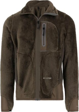 And Wander zipped fleece jacket - Green