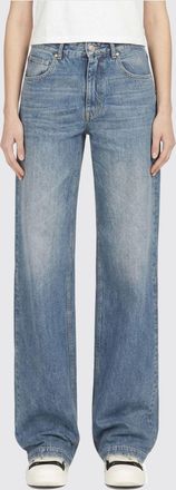 Rick Owens Jeans straight Rick Owens Drkshdw in denim di cotone