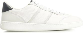 Ferragamo Achille Sneakers - Heren - Sneakers - Wit - 42 EU - Leer - Schoenen