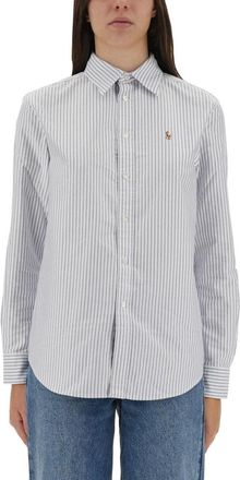 Polo Ralph Lauren Striped Oxford Shirt-Donna