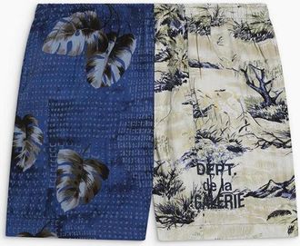 Gallery Dept. Mens Gallery Dept Zuma Vacation Shorts in Blue/White - Multi - Size: 39/38/32