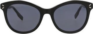 McQ by Alexander McQueen 51mm Core Cat Eye Sunglasses in Black Black Grey at Nordstrom Rack