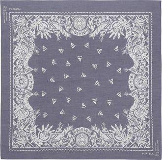 Fortela Cotton Apach Bandana in Avio Blu at Nordstrom