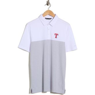 Travis Mathew Texas Rangers Home Run Leader Polo in White/Heather Grey at Nordstrom Rack, Size Xxx-Large