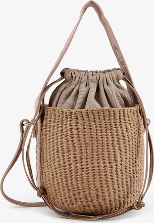 Chlo&eacute; Borsa a secchiello Woody in rafia - CHLOE - gender_Woman