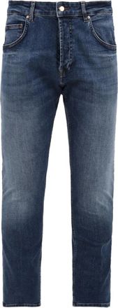 Don the Fuller Yaren Tapered Jeans - Heren - Slim Fit Jeans - Blauw - W33 - Katoen - Jeans