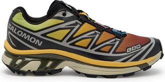 Salomon Salomon XT-6 Panelled Degrad&eacute; Mesh Sneakers - Green - 9 (IT43 / UK9)