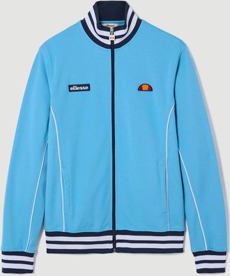 Ellesse Mens Milan Track Jacket - Light Blue/Navy - Size: 42/Regular