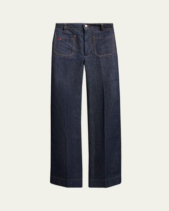 Victoria Beckham Alina Wide-Leg Jeans