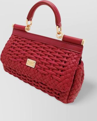 Dolce & Gabbana small sicily leather shoulder bag