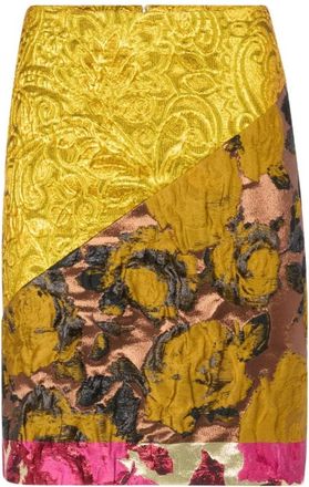 Nina Ricci Jacquard Midi Rok - Dames - Korte rokken - Veelkleurig - S - Polyester - Rokken