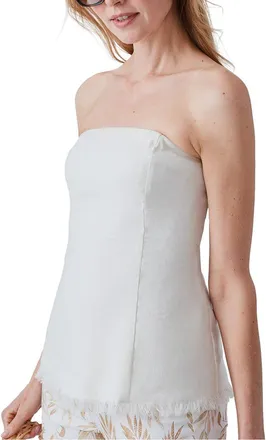 J.McLaughlin J.Mclaughlin Damari Linen-Blend Tube Top