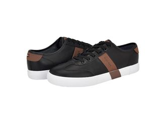 Tommy Hilfiger Pandora Mens Shoes Black/Cognac : 11.5 D - Medium, Synthetic/Textile