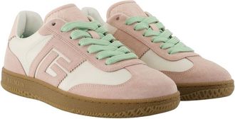 Balmain Womens Swan Sneaker Multicolor Calfskin
