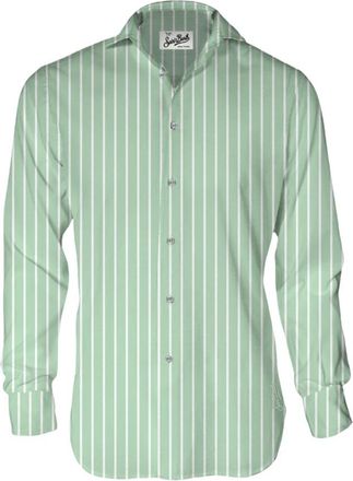 MC2 Saint Barth Casual Overhemden - Heren - Casual Overhemden - Groen - S - Overhemden