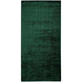 Beliani Tappeto a pelo corto verde scuro 80 x 150 cm Gesi II