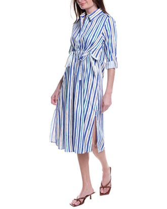 Nic+Zoe Stripe Jamie Midi Dress