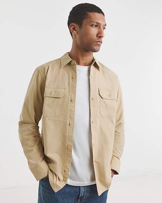 Jacamo Double Pocket Ripstop Shirt