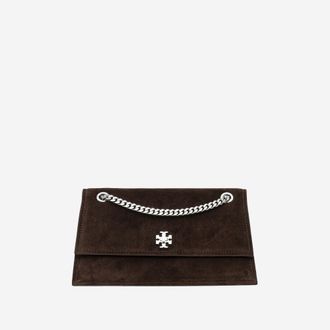 Tory Burch Dark Brown Kira Mini Shoulder Bag
