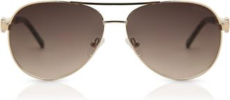 Guess GF6088 32F Mens Sunglasses Gold Size 60