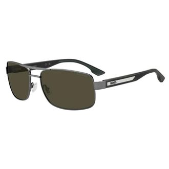 HUGO BOSS 1906/S Kj1(L7) Sunglasses - male - Hugo - Sunglasses - Gray - 62 MM - Accessories
