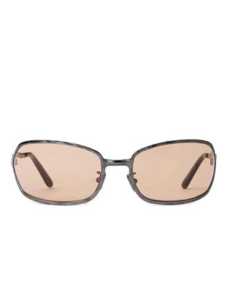 Kuboraum metal-frame sunglasses - Grey