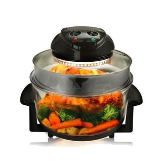 MegaChef Multipurpose Countertop Halogen Oven Air Fryer/Rotisserie/Roaster in Black at Nordstrom