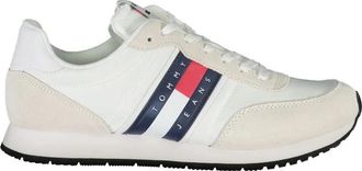 Tommy Hilfiger Sneakers - Heren - Sneakers - Veelkleurig - 41 EU - Leer - Schoenen