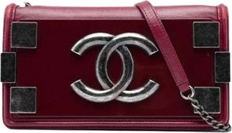 Chanel Pre-owned Vintage Flap Bag - Dames - Vintage Schoudertas - Rood - ONE Size - Vintage