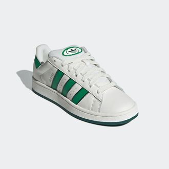 adidas Sneaker ADIDAS ORIGINALS CAMPUS 00S, Herren, Gr. 42, weiss (core wei&szlig;, gr&uuml;n, sanftes wei&szlig;), Leder, Textil, Schuhe Sneaker
