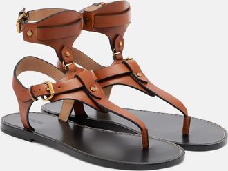 Isabel Marant Eveena leather thong sandals