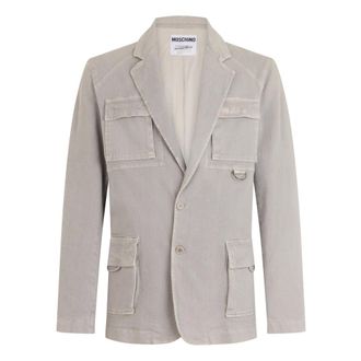 Moschino Uomo, Giacche, Grigio, L, new