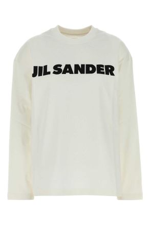 Jil Sander White Cotton Oversize T Shirt