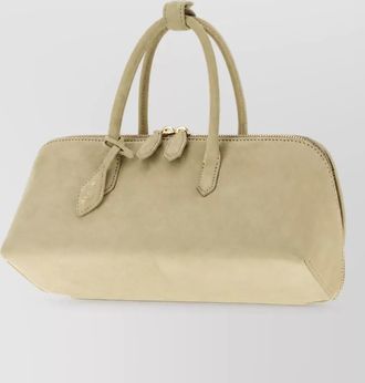 Alaia leather small clutch bag