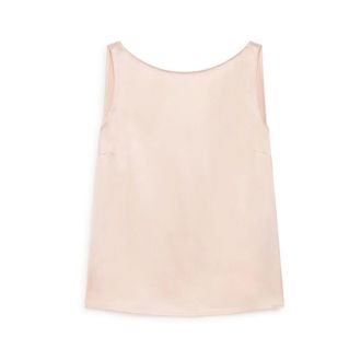Maliparmi Sleeveless Tops, female, Pink, Size: 2XL Shiny Cady Top