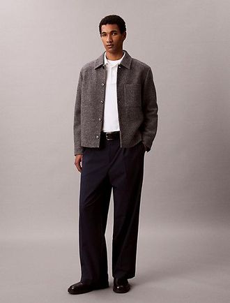 Calvin Klein Polo Slim De Algod&oacute;n De Manga Larga