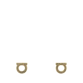 Ferragamo Stijlvolle Oorbellen voor een chique uitstraling - Dames - Oorbellen - Geel - ONE Size - Accessoires