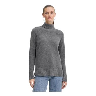 Twinset Dames, Truien, Grijs, Maat: M Kasjmier