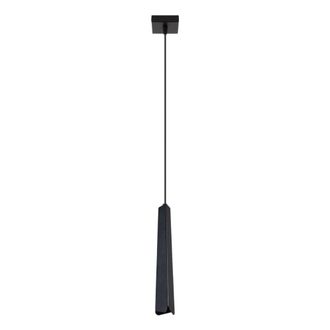 Sollux Lighting L&aacute;mpara de techo negro acero alt. 120