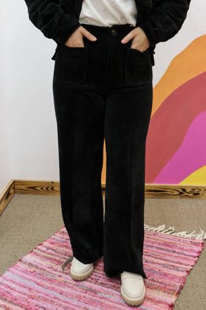 Dear John Denim Nice To See You Corduroy Pants In Black