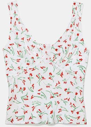 Kate Spade New York Vibrant Buds Slip Tank
