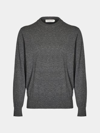 arch4 Bene Baby Goat Cashmere Crew-Neck Sweater Size: XL