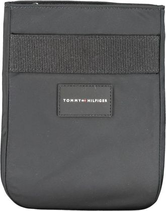 Tommy Hilfiger Kaarthouder - Heren - Schoudertassen - Zwart - ONE Size - Leer - Tassen
