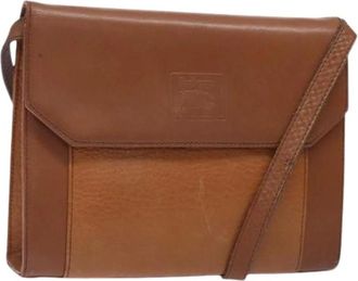 Burberry Pre-owned Cross Body Bags, female, Brown, Size: ONE SIZE Pre-owned Vintage Shoulder Bag