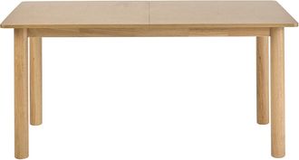 Miliboo Mesa De Comedor Extensible Rectangular De Madera Clara Fresno L160-210 Cm Claudie