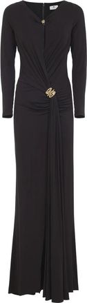 Elisabetta Franchi V-neck Maxi Dress