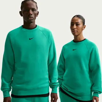 Nike Mens NOCTA Fleece CS Crew in Green | FN8160-370