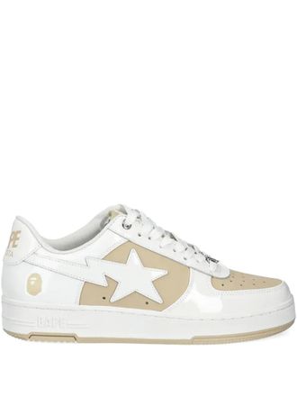 A Bathing Ape STA 6 sneakers - men - Calf Leather/Calf Leather/Rubber - 12 - White